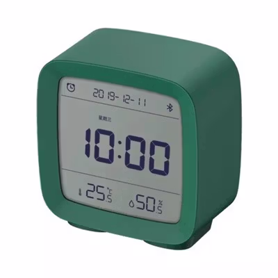 Qingping Jam Meja Smart Alarm Clock Temperature Bluetooth - CGD1 - Green — gambar 2