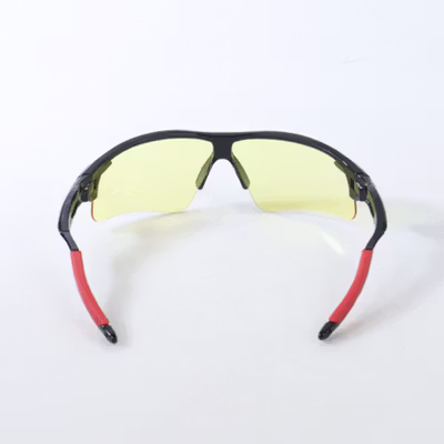 OULAIOU Kacamata Sepeda Lensa Mercury - OL-009 - Black/Yellow — gambar 2