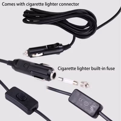 Taffware Pompa Air 12 V 100 W dengan Kepala Semprotan - DP-539 - Black — gambar 2