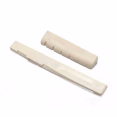 TaffSTUDIO Bridge Pins Saddle Senar Nut Gitar Akustik - A009 - Beige — gambar 2