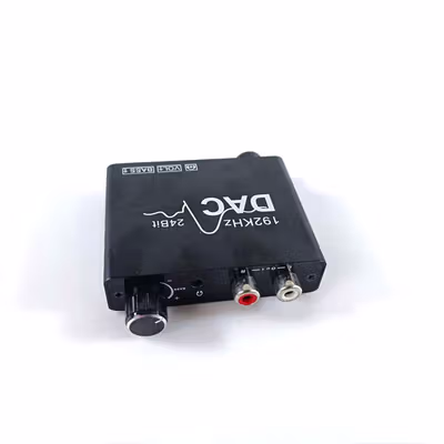 AUKUK Digital Audio Converter DAC Optical Coaxial to Analog RCA - AU340 - Black — gambar 2