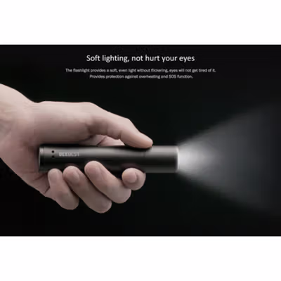 BEEBEST Senter LED Outdoor Rechargeable Waterproof IPX6 1000 Lumens - FZ101 - Black — gambar 2