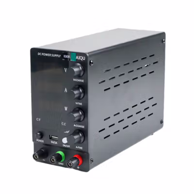 KUAIQU Adjustable DC Power Supply High Precision Digital 30V 10A - SPS-C3010 - Black — gambar 2