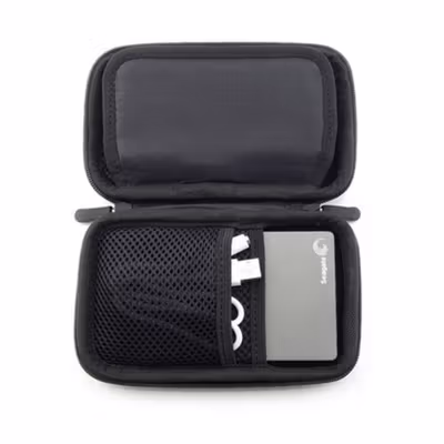 GHKJOK HDD Case Bag Protection Organizer Multifunction - GH1310 - Black — gambar 2