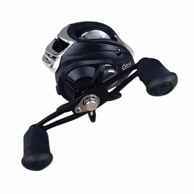 YUMOSHI Reel Pancing Baitcasting 18+1 Ball Bearing 7.2:1 Left Hand - AK201 - Black — gambar 2