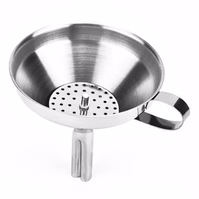 GraceHome Corong Multifungsi Funnel Stainless Steel 13cm - GH3014 - Silver — gambar 2