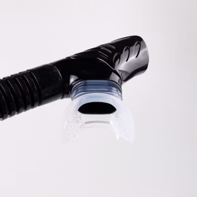 TaffSPORT Snorkel Selang Snorkeling Menyelam Scuba Diving - M8018 - Black — gambar 2