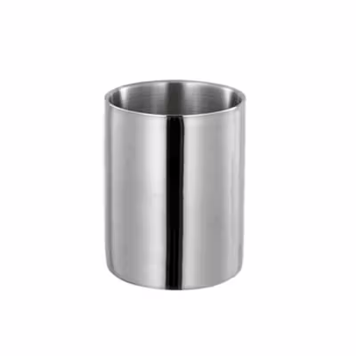 Mugumu Gelas Stainless Steel 201 Korea Single Wall Glass 192ml - MG031 - Silver — gambar 2