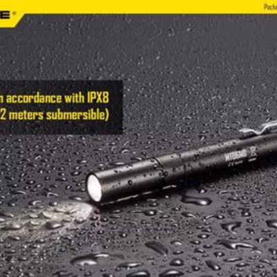 NITECORE Senter LED Nichia 219B 180 Lumens - MT06MD - Black — gambar 2