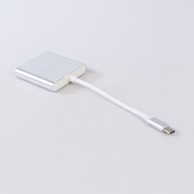 Taffware USB Type C 3.1 to USB 3.0 HDMI USB Type C - HPQ1034 - Silver — gambar 2