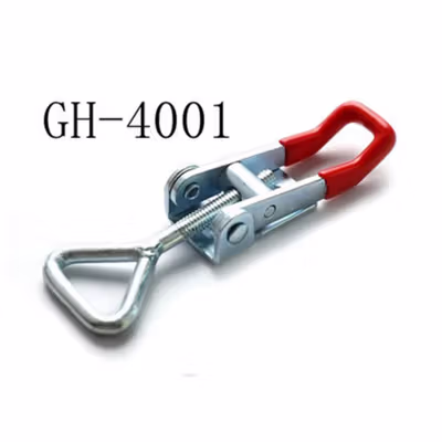 HELTC Kunci Pengait Kotak Kayu Quick Release Clamp Push Pull Toggle - GH-4001 - Silver — gambar 2