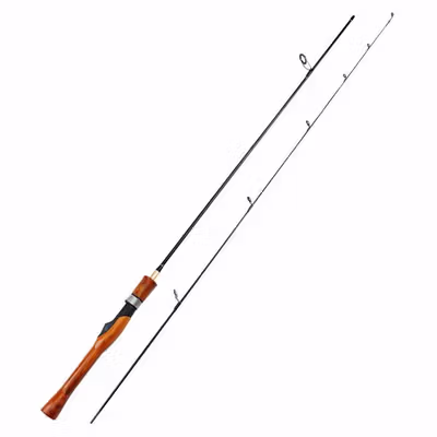 TaffSPORT Joran Pancing Spinning Carbon Fiber 2 Section 1.68M - KB300 - Brown — gambar 2