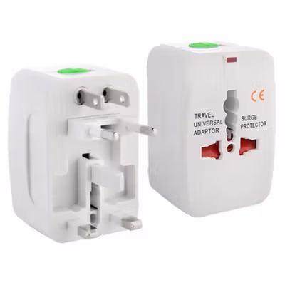 USBO Universal Travel Adaptor Colokan Charger Adapter 13A - 931L - White — gambar 2