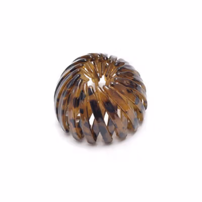 Meina Ikat Jepit Rambut Bun Hair Claw Horsetail Clip - ZC1906 - Bronze — gambar 2