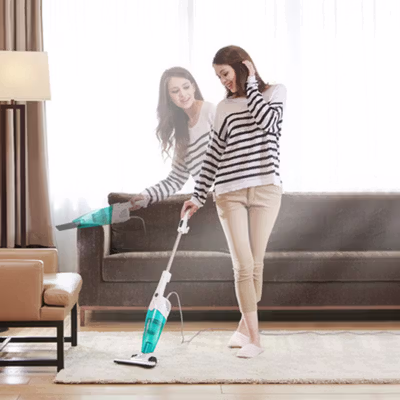 Deerma Penyedot Debu Handheld Vacuum Cleaner - DX118C/DX128C - White — gambar 2