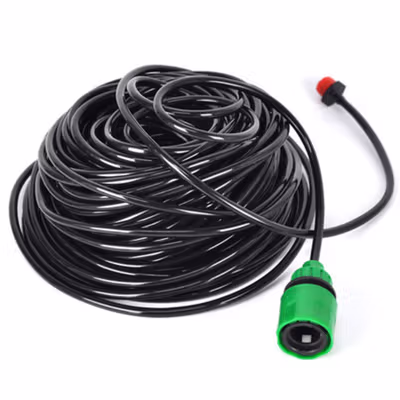 TaffHOME Peralatan Set Irigasi Air Taman Garden Watering Kit - LL-37 - Black — gambar 2