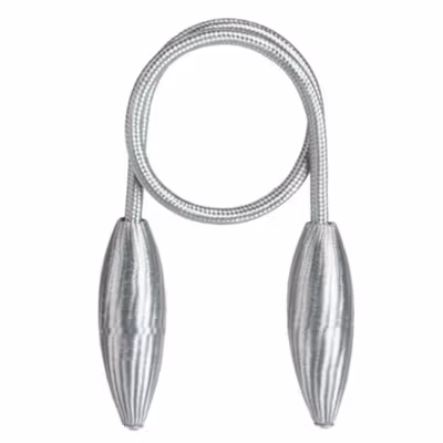 Arbitrary Tali Pengikat Tirai Gorden Tiebacks Curtain Clip 1 PCS - A65 - Silver — gambar 2