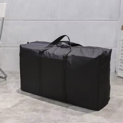 TaffGO Tas Duffle Jinjing Wanita Travel Bag Size Large - X78 - Black — gambar 2
