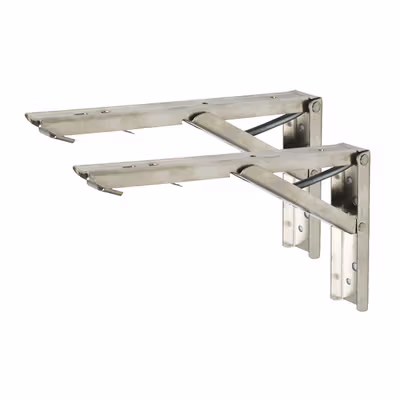Taffware Bracket Engsel Stainless Steel 65kg 12Inch 2 PCS - XIDA-JM006 - No Color — gambar 2