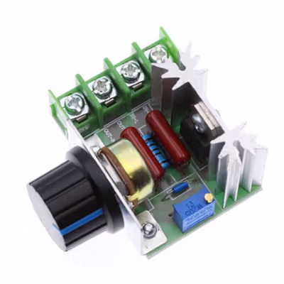 AIYIMA Thyristor Pengatur Voltase High Power Regulator AC 220V 2000W - LB1042 - Multi-Color — gambar 2
