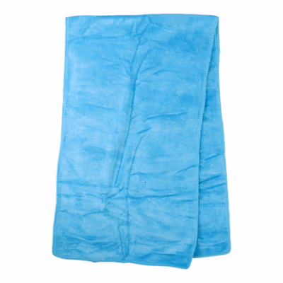 Handuk Microfiber Quick Dry 100x30cm with Storage Bag - W-580 - Sky Blue — gambar 2