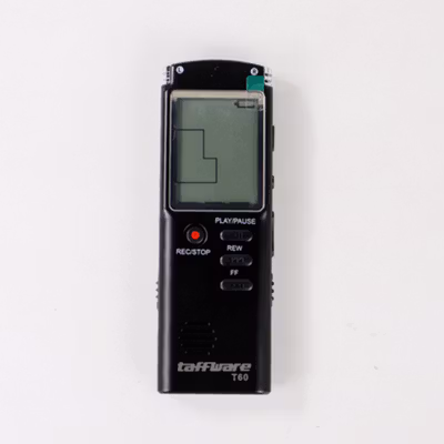 TaffSTUDIO Perekam Suara Digital Voice Recorder 8GB - T60 - Black — gambar 2