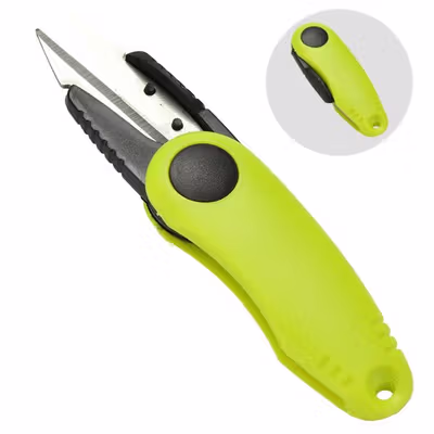 Gunting Kail Benang Pancing Foldable - Green — gambar 2