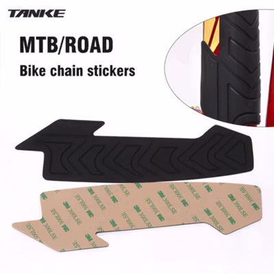 TANKE Stiker Pelindung Frame Sepeda Anti Scratch Protector 1 PCS - DM4 - Black — gambar 2
