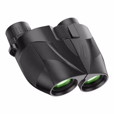 APEXEL Teropong Binoculars Compact Zoom 10x25mm - APL-PB10X25N - Black — gambar 2