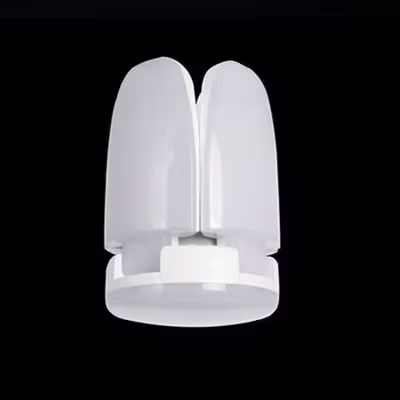 Foroureyes Lampu Bohlam LED Bulb Fan Blade E27 6500K 60W - KK-2560 - White — gambar 2