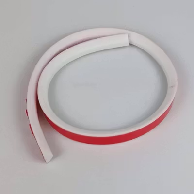 TaffHOME Lis Strip Pintu Sealing Strips Water Stopper Bar 1M - IB311 - White — gambar 2
