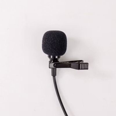 TaffSTUDIO Microphone Clip-on Lightning Plug Lavalier iPhone - JH-041 - Black — gambar 2