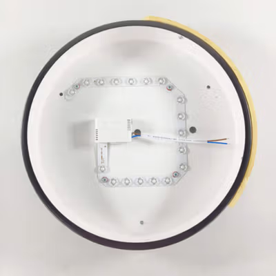 IMINOVO Lampu LED Plafon Modern Ceiling Light 24W 30cm Cool White - XD123A - Black — gambar 2