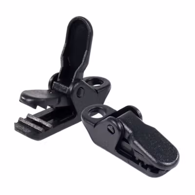 Meltalk Jepit Tenda Terpal Heavy-Duty Alligator Clips 10 PCS - ME30 - Black — gambar 2
