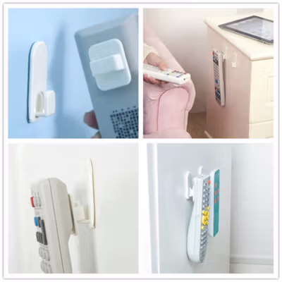 TCMAKE Rak Gantungan Hook Wall Hanger Organizer Adhesive 2 Pasang - TC1141 - White — gambar 2
