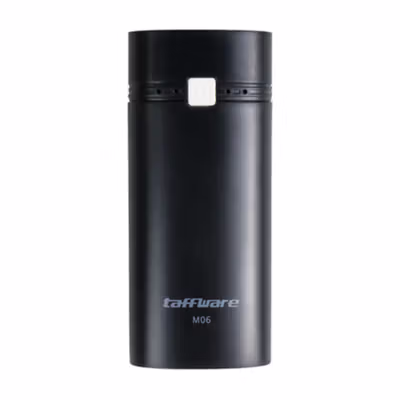 Taffware Power Bank DIY Case Flashlight USB Port 2 PCS 18650 Flat Top - M06 - Black — gambar 2