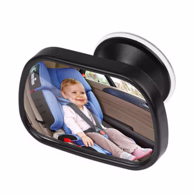 Tirol Kaca Spion Bayi Rear View Baby Passenger Mirror - T226 - Black — gambar 2