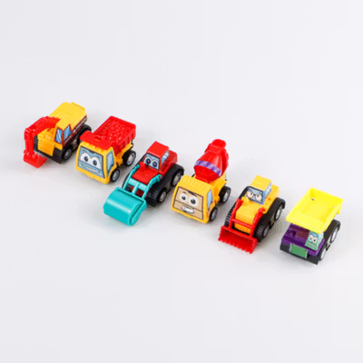 ZKZC Mainan Anak Mobil Car Truck Children Toy 6 PCS - XY422 - Multi-Color — gambar 2
