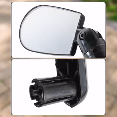 DUUTI Kaca Spion Sepeda 360 Handlebar Rearview Mirror Universal 1 PCS - LY4437 - Black — gambar 2
