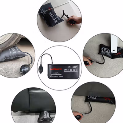 Taffware Pompa Airbag Pump Wedge Locksmith Tools Size L - Black — gambar 2