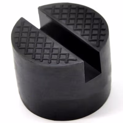 JINYUN Karet Adaptor Dongkrak Mobil Rubber Pad Jacking Tool Pinch - MJA5 - Black — gambar 2