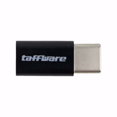 Taffware Adapter Converter Micro USB to USB 3.1 Type C - US173 - Black — gambar 2