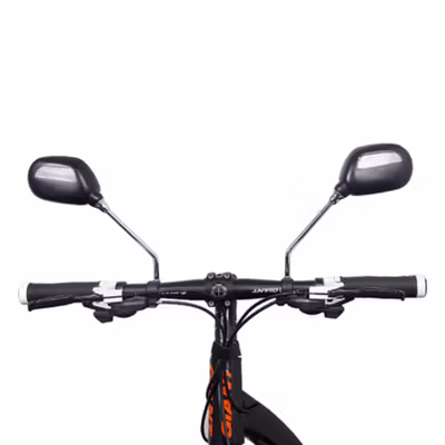 JINGYI Kaca Spion Sepeda Bike Blindspot Rearview 1 Pair - JY-102 - Black — gambar 2