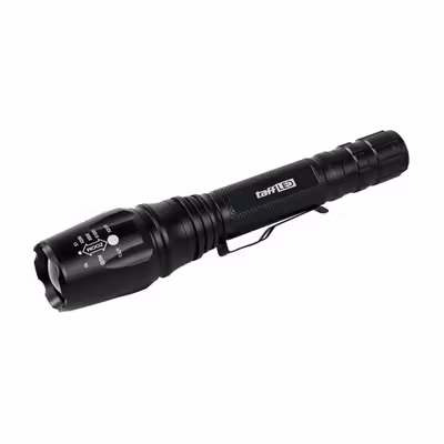 TaffLED Senter LED Flashlight Cree XM-L T6 3800 Lumens - E27 - Black — gambar 2