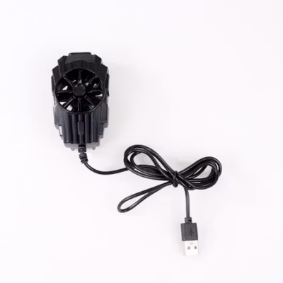 TaffGO Smartphone Cooling Fan Kipas Pendingin Gaming - G6 - Black — gambar 2