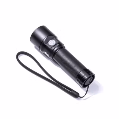 4Tool Senter LED Flashlight Rechargeable Waterproof IPX7 2200 Lumens - ED20 - Black — gambar 2