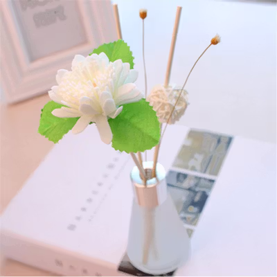 Longfine Pengharum Ruangan Aromaterapi Reed Diffuser Rattan Stick 50ml Lavender - MAY07 - No Color — gambar 2
