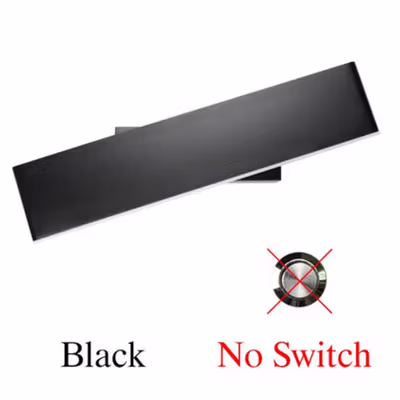LITU Lampu Hias Dinding Slim Rotasi 340 Derajat Warm White 3000K 7W - W22 - Black — gambar 2