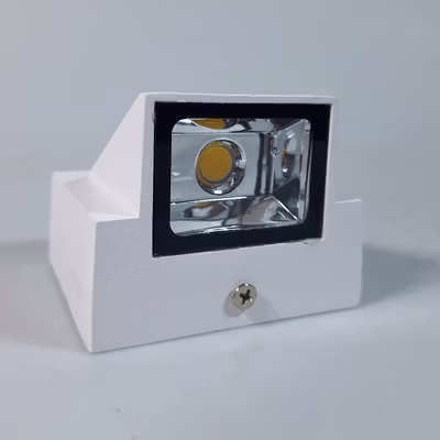 TaffLED Lampu Hias Dinding Outdoor Minimalis Waterproof Warm White 5W - WD079 - White — gambar 2