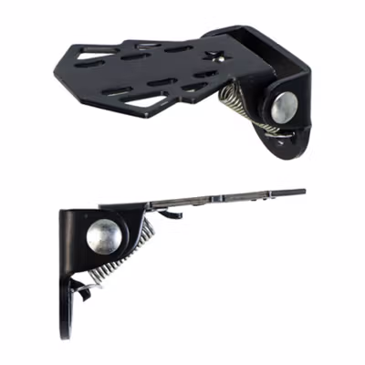 TaffSPORT Pedal Belakang Sepeda Bike Rear Pedal Foldable - STT165 - Black — gambar 2